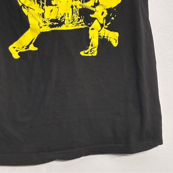 Nirvana | Women’s Black T shirt Red Nirvana Logo Yellow Band Members XS - Picture 7 of 11